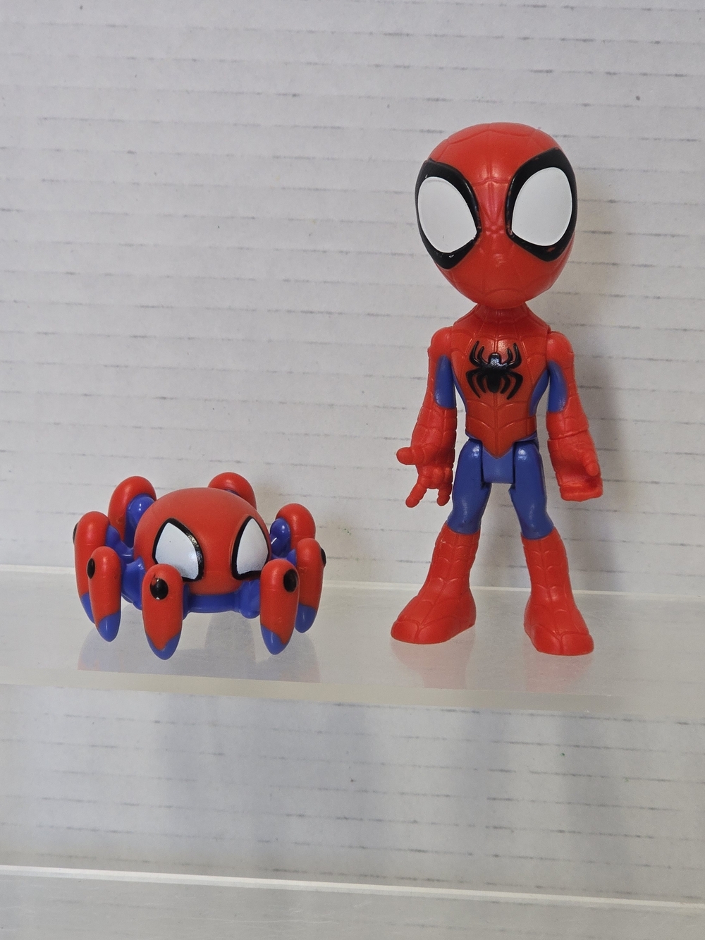 Marvel Spidey & His Amazing Friends Spider-Man & Trace-E Bot @ToyBros